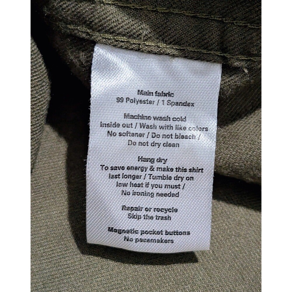 Poncho Shirt Mens Medium Slim Fit - Picture 7 of 7